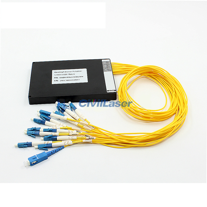  Cassette 16 Channel Coarse Wavelength Division Multiplexer CWDM